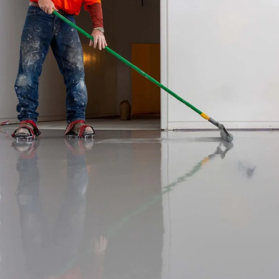 Heavy-duty mortar epoxy flooring