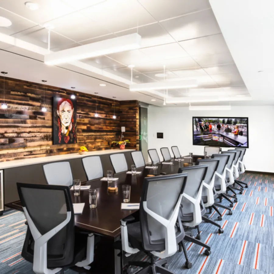 Renovated Abu Dhabi office reception
