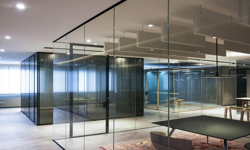 Gypsum room divider partition