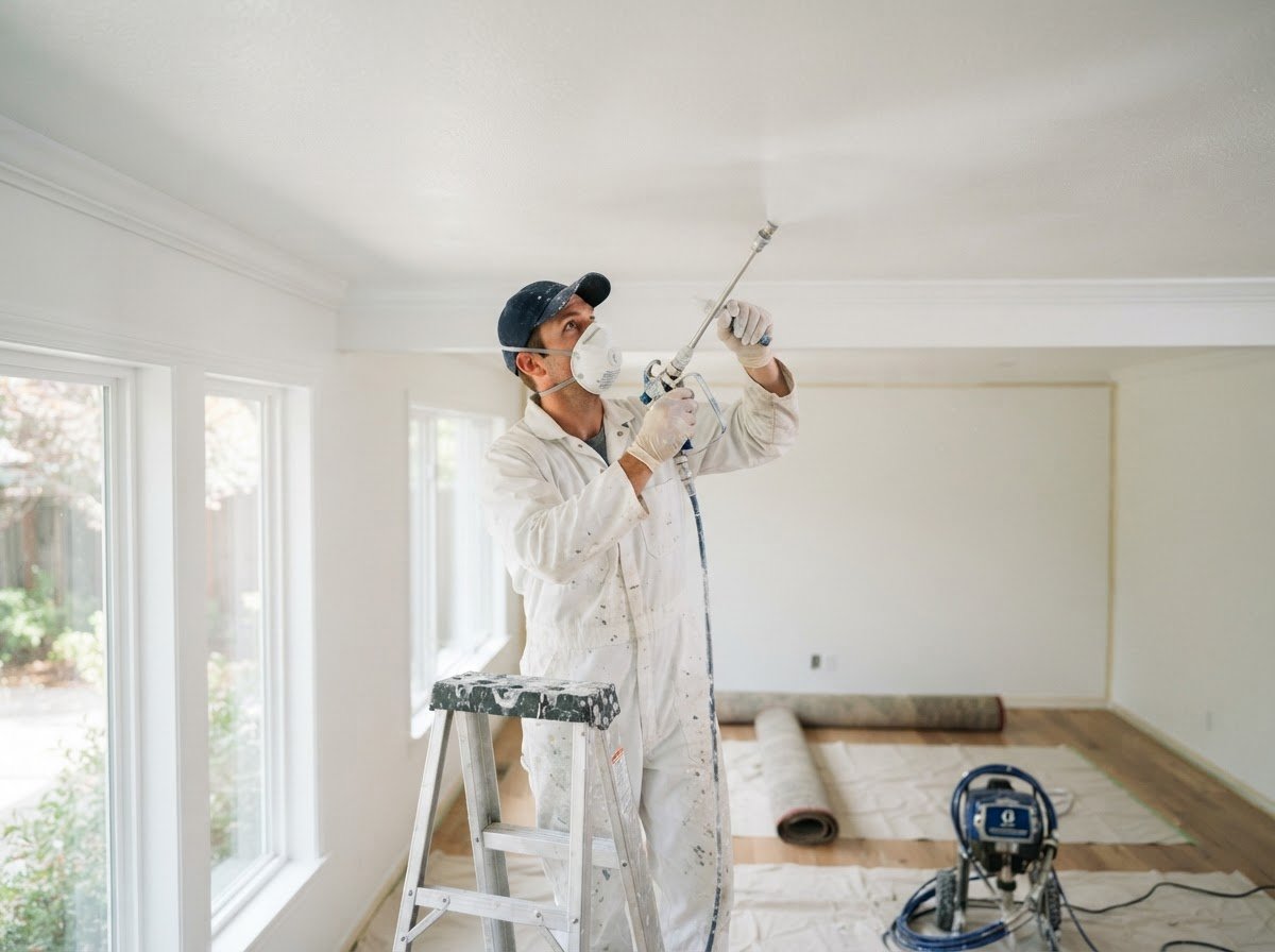 Ceiling Painting & Spray Work