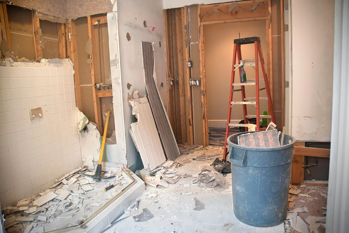Small Demolition Works interior wall removal Abu Dhabi