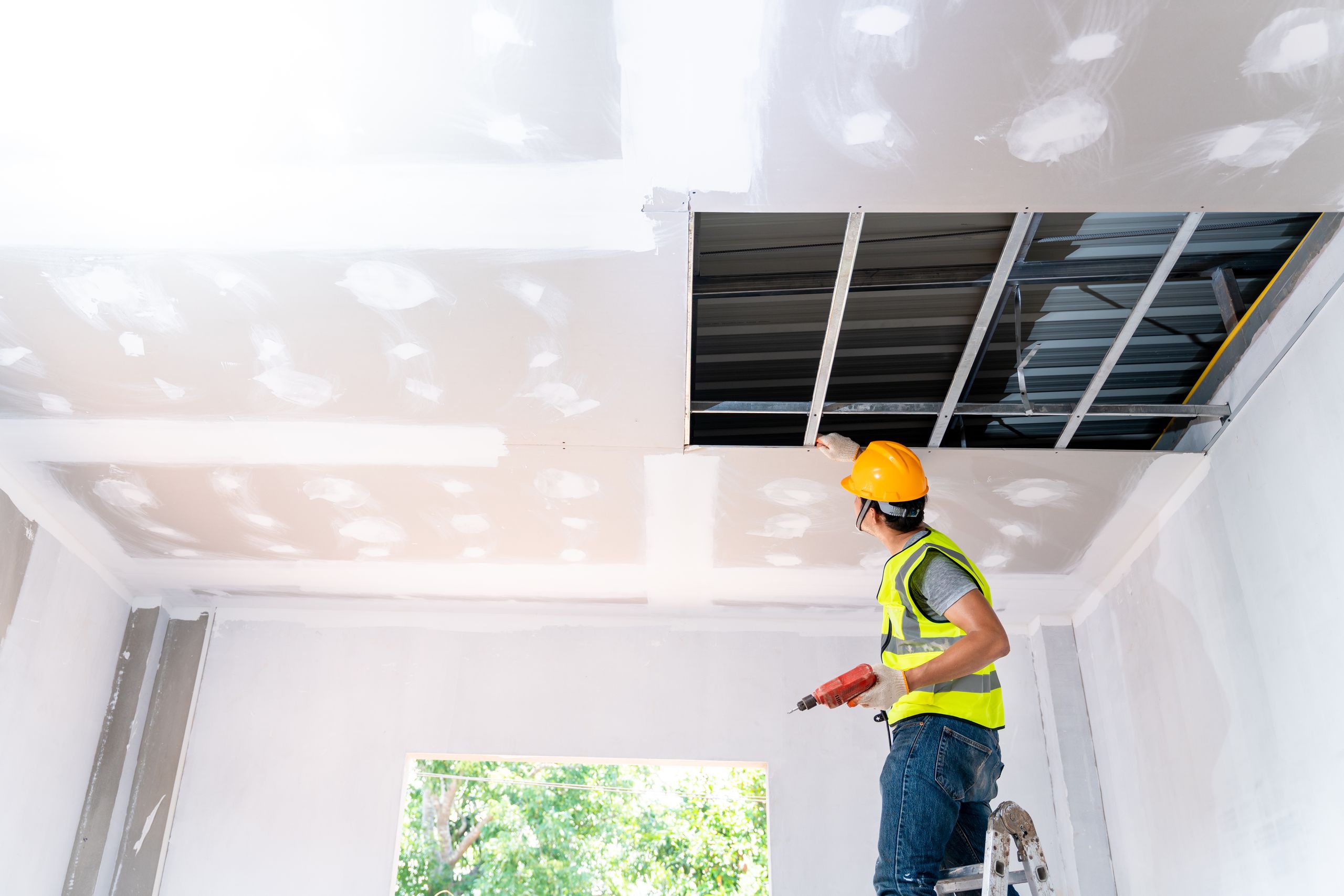 GYPSUM CEILING installation Abu Dhabi